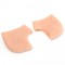 Set 2 protectii silicon pentru calcaie, dimensiune universala, culoarea pielii