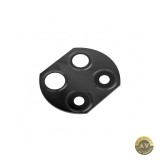 Geam Camera Spate Xiaomi Mi 10T Lite 5G Negru, Aftermarket