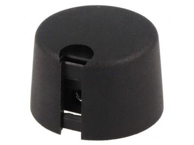 Buton rotativ cu indicator plastic 31x16mm foto