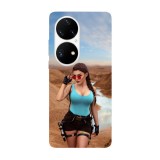 Husa compatibila cu Huawei Nova Y70 model Lara Croft, Silicon, TPU, Viceversa