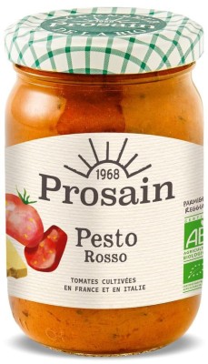 Pesto BIO autentic cu rosii uscate si parmezan Prosain foto