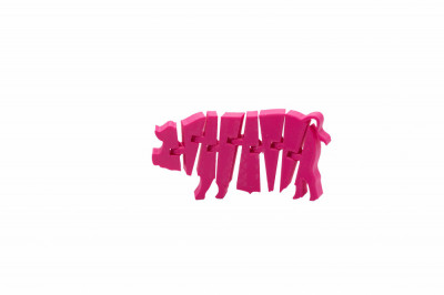 Flexi Pig - Pink foto