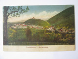 Carte postala Cisnadioara circulata/cenzurata Sibiu 1943, Printata