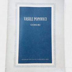 Vasile Popovici - Coruri, 1957