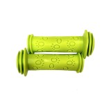 Mansoane ghidon copii XH-G05 - 113mm, PVC, Verde Neon Ultimate FactoryBikes
