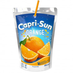 Suc cu Pai Capri Sonne Portocale, 200 ml, Suc Pai, Suc Copii, Suc pentru Copii, Suc de Copii, Bautura Copii, Bautura pentru Copii, Bautura cu Pai pent