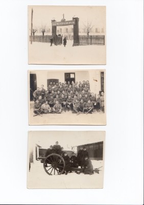 Lot 10 x foto Scoala Pregatire Ofiteri Rezerva Artilerie Craiova foto