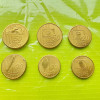 E299- Monede EuroProbe CEROS anii 2003-2004 metal aurit diferite. Pret/bucata.