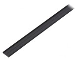 Profil aluminiu negru pentru module LED 1m