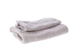 Cumpara ieftin Set 2 prosoape baie bumbac gri 40 x 60 cm, 60 x 100 cm, 500 gr