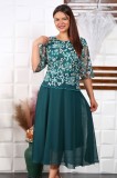 Cumpara ieftin Rochie de seara Venus Verde - 48Marimea