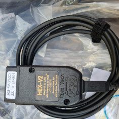 VCDS 22.10/23.3.1 V2 Tester Diagnoza VW/Audi/Skoda Hex Can VAG COM V2 LB Romana