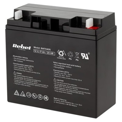 ACUMULATOR STATIONAR SLA 12V 17AH MAXPOWER - BAT0405 foto