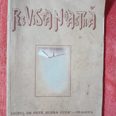 Revista Noastra - Liceul de Fete "Elena Cuza" Craiova Anul IV Nr. 1-4 Nov-dec 1944, Ian-Febr 1945