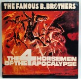 The Famous B. Brothers &lrm;&ndash; The 4 Horsemen Of The Apocalypse [ vinil, LP ] vg+ / vg+ Charlye 1985 UK _ new wave, punk
