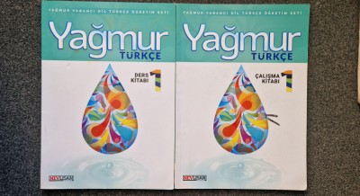 YAGMUR TURKCE 1 (Ders Kitabi + Calisma Kitabi) foto