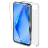Husa Full TPU 360 (fata + spate) compatibila cu Huawei P40 lite E, Transparent, ALC MOBILE