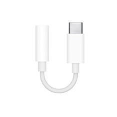 Adaptor audio Type-C la Jack 3.5mm - Apple (MU7E2ZM/A) - White