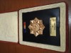PLACHETA FEDERATIA ROMANA DE SCHI - BOB ,RSR , IN CASETA