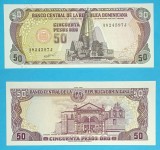 Republica Dominicana 50 Pesos oro 1990 &#039;Santa Maria&#039; UNC serie: A824597J p#127
