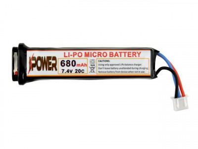 Acumulator LiPo micro 7,4V 20C 680mah IPower foto