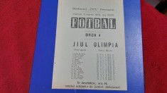 program Jiul - Olimpia SM