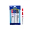 Set Markere Permanente, Kaywin, Multicolor, 5 Bucăți, V&acirc;rf Gros, Oem