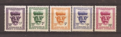 Coasta de Fildes 1960 - Timbre de taxa, MNH foto