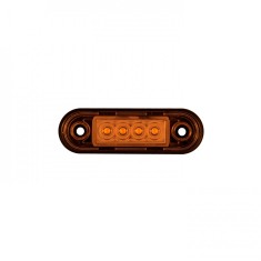 Lampa LED pentru prindere bullbar 12V-24V - Galben
