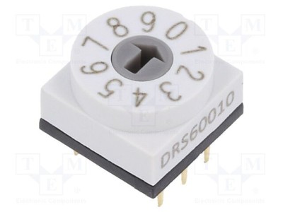 &amp;Icirc;ntrerupător codificare KNITTER-SWITCH Poz: 10 PCB THT 80m&amp;Omega; Raster: 2,54mm foto