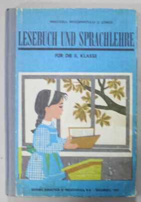 LESEBUCH UND SPRACHLEHRE ( CARTE DE CITIRE SI PREDARE A LIMBAJULUI ) , MANUAL IN LB. GERMANA PENTRU CLASA A - II -A , 1992 foto