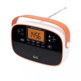 SAL RPR4LCD radio portabil, AM-FM reglare automată, 2x40 memorii, afișare oră