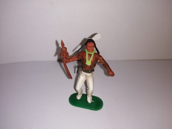 bnk jc Figurina de plastic - indian - Hong Kong copie Timpo