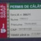 BILET, PERMIS DE CALATORIE PE AUTOBUZE GRATUIT, PENSIONARI - CT BUS CONSTANTA -