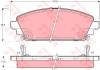 Set placute frana,frana disc HONDA ACCORD VI (CG, CK) (1997 - 2003) TRW GDB3189