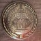 QW9 N7 98 - Insigna - tematica sport - sigla JO Moscova 1980 - diametrul 7 cm