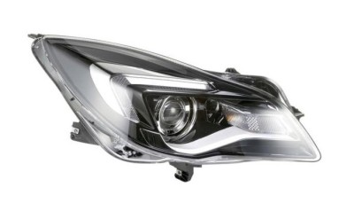 Far Opel Insignia (G09), 11.2013-07.2017, partea Dreapta, cu lumina timp de zi tip LED; HiR2+LED+PY21W; electric; cu motor, DEPO foto