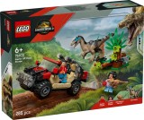 LEGO&reg; Jurassic World - Evadare off-road din calea unui Velociraptor (76972)