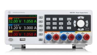 Sursa de alimentare, ROHDE &amp;amp; SCHWARZ, NGE103B, colour, LCD TFT 3,5&amp;quot;, 3 canale, pentru cercetare și dezvoltare, foto