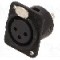 Conector, Neutrik, NC3FDM3-L-B-1