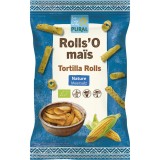 Tortilla Rolls Pural cu Sare de Mare, Fara Gluten, Eco, 125g Snacks