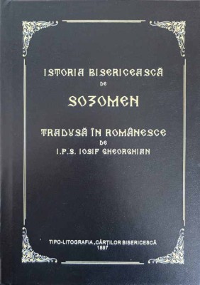 ISTORIA BISERICEASCA. REPRINT-SOZOMEN-247106 foto