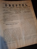 Dreptul, Revista de legislatiune, doctrina, jurisprudenta, economie politica,Anul XXXIV Nr.16 1905 - C.G.Dissescu, V.Athanasovici, Paul Negulescu, Al.