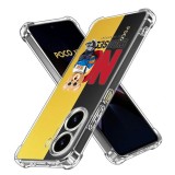 Husa antisoc pentru xiaomi poco x7 pro, airbag pro, clear, no excuses