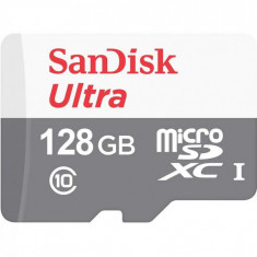 Card de memorie Sandisk micro SD Clasa 10 Ultra 128GB 100 Mbps - SDSQUNR-128G-GN3MA SafetyGuard Surveillance