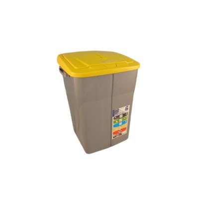 Cos gunoi, 45 litri, Ecobin Galben 1.43 kg foto