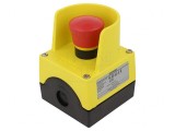 Casetă de comandă cu un buton de urgență IP67
