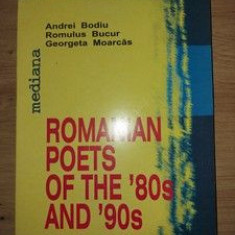 Romanian poets of the `80s and 190s - Andrei Bodiu, Romulus Bucur