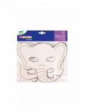 Set 16 masti de colorat forme cu diverse animale carton FSC
