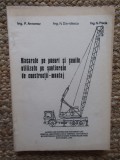 MACARALE PE PNEURI SI SENILE UTILIZATE PE SANTIERELE DE CONSTRUCTII-MONTAJ